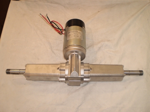 DC Gearmotors orthogonal axes with differential gear