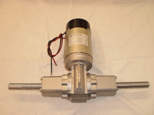 DC Gearmotors orthogonal axes with differential gear