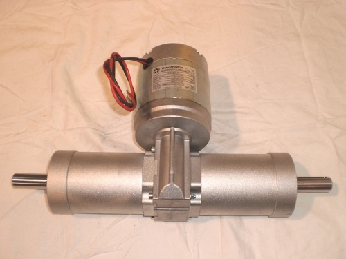 DC Gearmotors orthogonal axes with differential gear