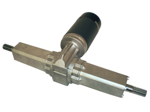 DC Gearmotors orthogonal axes with differential gear