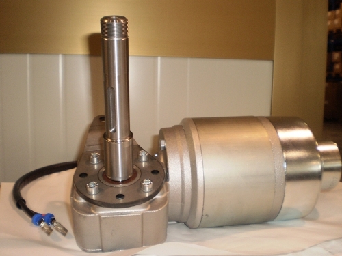 DC Gearmotors orthogonal axes